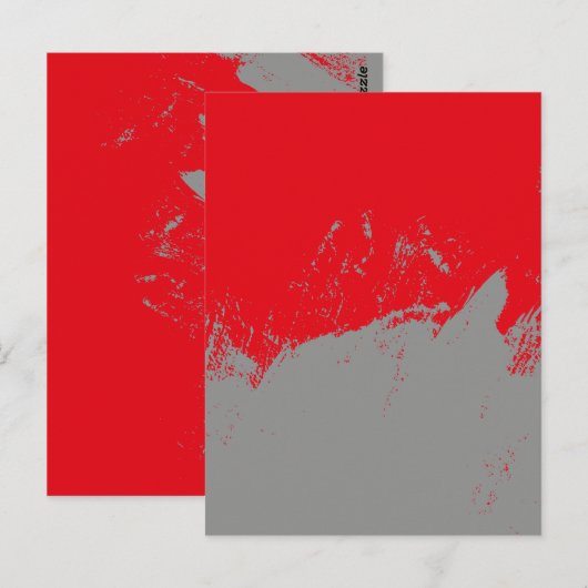 Pinselstrich 12 postkarte (Vorne/Hinten)