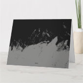 Pinselstrich 2 dankeskarte (Rückseite)