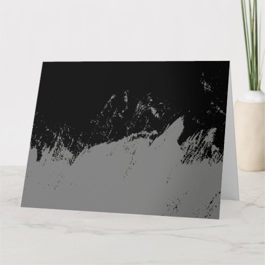 Pinselstrich 2 dankeskarte (Vorderseite)