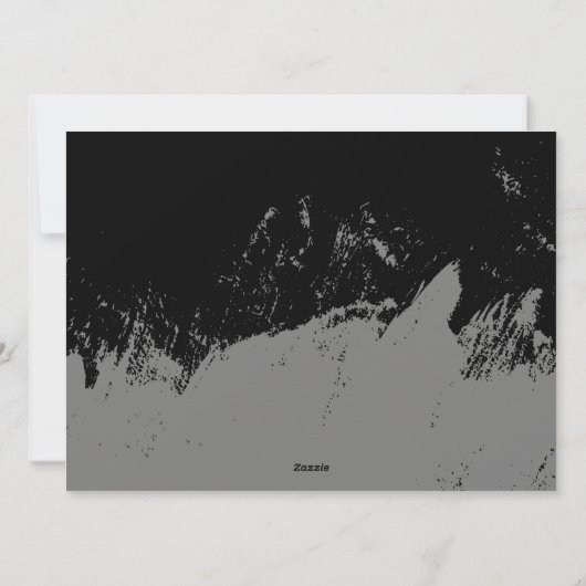 Pinselstrich 2 feiertagskarte (Rückseite)