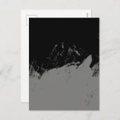 Pinselstrich 2 feiertagspostkarte (Vorne/Hinten)