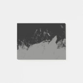 Pinselstrich 2 post-it klebezettel (Vorderseite)