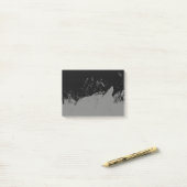 Pinselstrich 2 post-it klebezettel (Auf Schreibtisch)