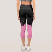 Pinselstrich 4 capri leggings (Rückseite)