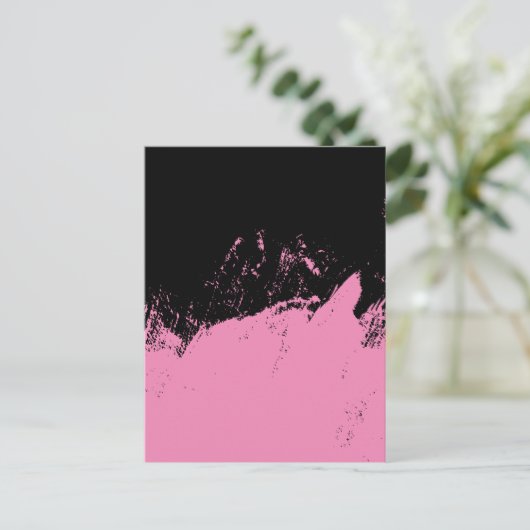 Pinselstrich 4 postkarte (Stehend Vorderseite)