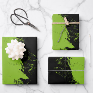 Pinselstrich 5 geschenkpapier set