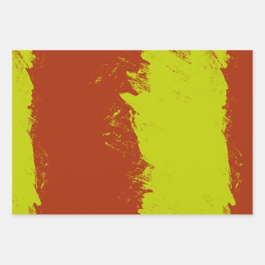 Pinselstrich 6 geschenkpapier set (Vorderseite 3)