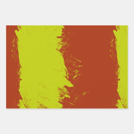 Pinselstrich 6 geschenkpapier set (Vorderseite)