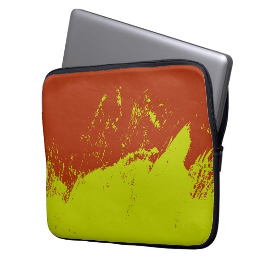 Pinselstrich 6 laptopschutzhülle (Vorderseite Links)