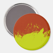 Pinselstrich 6 magnet (Vorderseite/Rückseite)