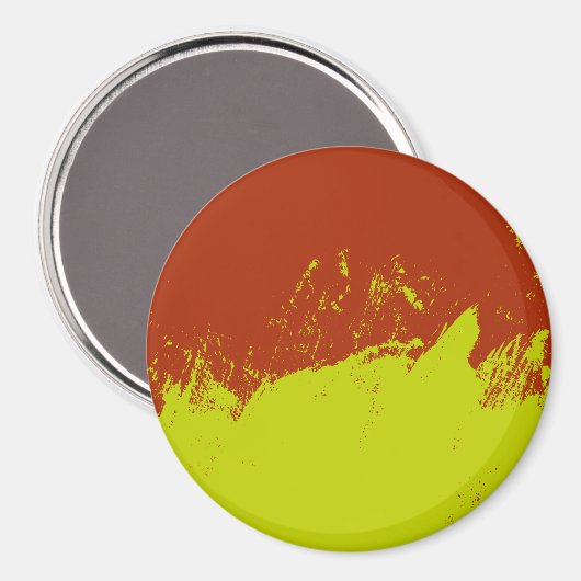 Pinselstrich 6 magnet (Vorderseite/Rückseite)