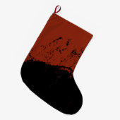 Pinselstrich 7 großer weihnachtsstrumpf (Vorderansicht (hängend))