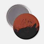 Pinselstrich 7 magnet (Vorderseite/Rückseite)