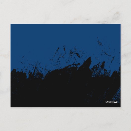 Pinselstrich 8 postkarte (Rückseite)