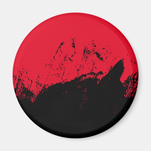 Pinselstrich 9 magnet (Vorne)