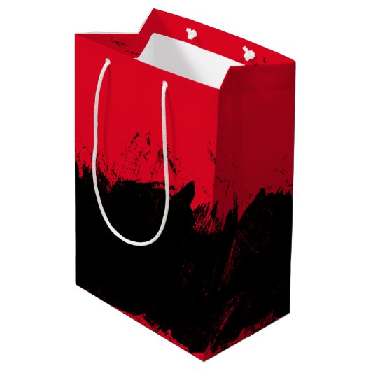 Pinselstrich 9 mittlere geschenktüte (Rückseite Schrägansicht)