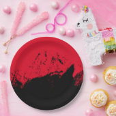 Pinselstrich 9 pappteller (Party)