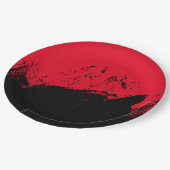 Pinselstrich 9 pappteller (Schrägansicht)