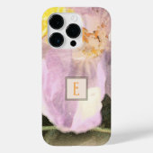 Pinselstrich Crocus Wasserfarbe Rosa Case-Mate iPhone Hülle (Rückseite)