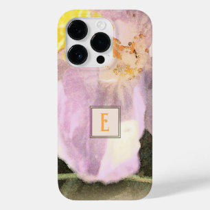 Pinselstrich Crocus Wasserfarbe Rosa Case-Mate iPhone 14 Pro Hülle