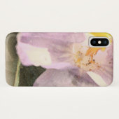 Pinselstrich Crocus Wasserfarbe Rosa Case-Mate iPhone Hülle (Rückseite (Horizontal))