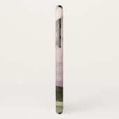 Pinselstrich Crocus Wasserfarbe Rosa Case-Mate iPhone Hülle (Hinten/Links)