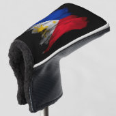 Pinselstrich der Philippinen, Nationalflagge Golf Headcover (3/4 Vorderseite)
