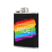 Pinselstrich Flachmann (Links)