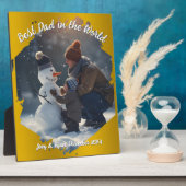 Pinselstrich Foto Rahmen Gold Hintergrund (Seite)