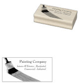 Pinselstrich Gummistempel (Stempel)