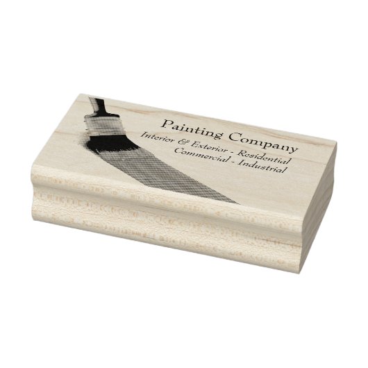 Pinselstrich Gummistempel (Stempel)