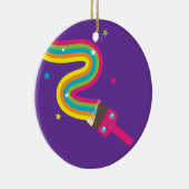 Pinselstrich Keramikornament (Rechts)