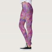 Pinselstrich lila Yoga-Leggings Leggings (Links)