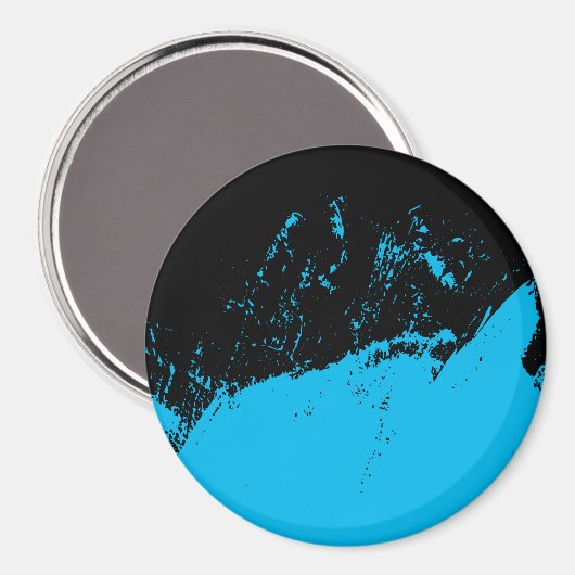 Pinselstrich Magnet (Vorderseite/Rückseite)