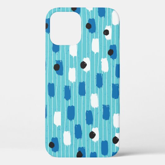 Pinselstrich nahtlos, handgezeichnet. Case-Mate iPhone hülle (Rückseite)