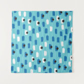 Pinselstrich nahtlos, handgezeichnet. wandteppich (Vorderseite (Horizontal))