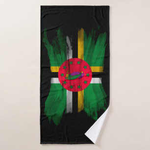 Pinselstrich, Nationalflagge Badehandtuch