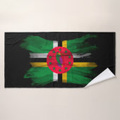 Pinselstrich, Nationalflagge Badehandtuch (Badehandtuch)