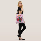 Pinselstrich Ornament Preppy Xmas Coquette Xmas Tasche (Am Model)