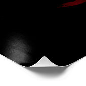 Pinselstrich Poster (Ecke)