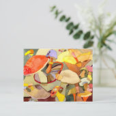 Pinselstrich Postkarte (Stehend Vorderseite)