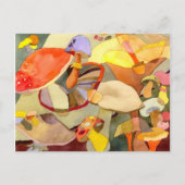 Pinselstrich Postkarte (Vorderseite)