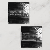 Pinselstrich Quadratische Visitenkarte (Vorne/Hinten)