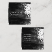 Pinselstrich Quadratische Visitenkarte (Vorne/Hinten)