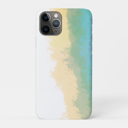 Pinselstrich Regenbogen Wasserfarbe Case-Mate iPhone Hülle (Rückseite)