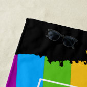 Pinselstrich Strandtuch (Beispiel)