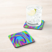 Pinselstrich Swirl Untersetzer (Rechte Seite)