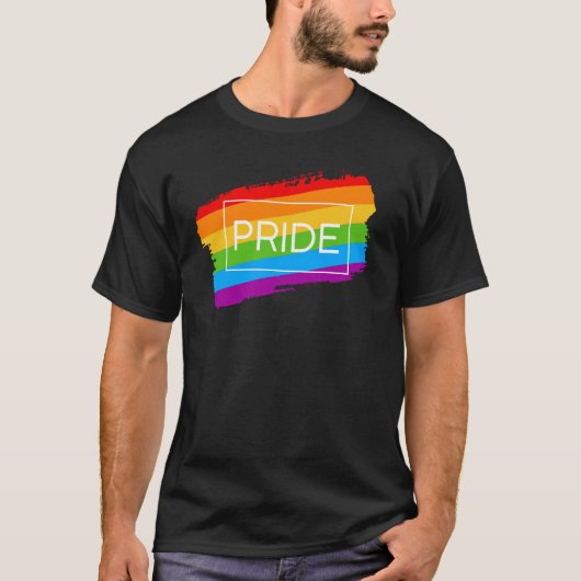 Pinselstrich T-Shirt (Vorderseite)