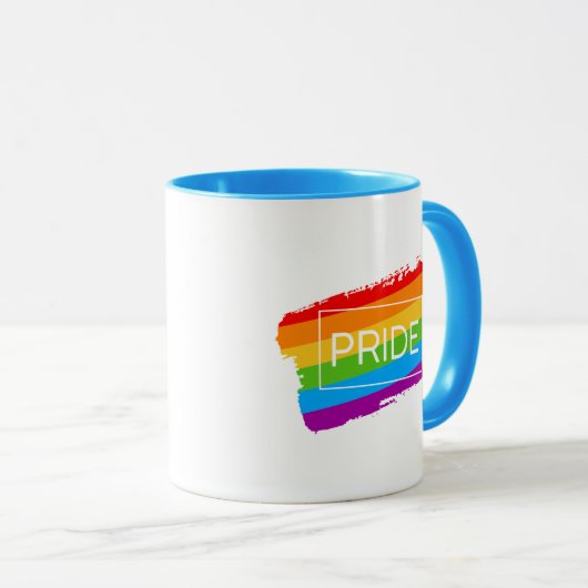 Pinselstrich Tasse (VorderseiteRechts)