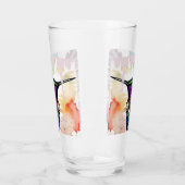 Pinselstrich-Vogel-Kunst Glas (Links)